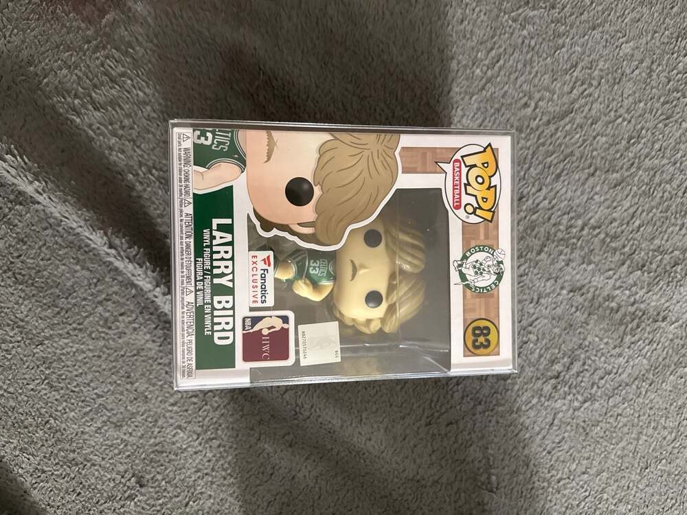 Funko Pop! Lot NBA Boston Celtics Larry Bird #83 Fanatics Exclusive